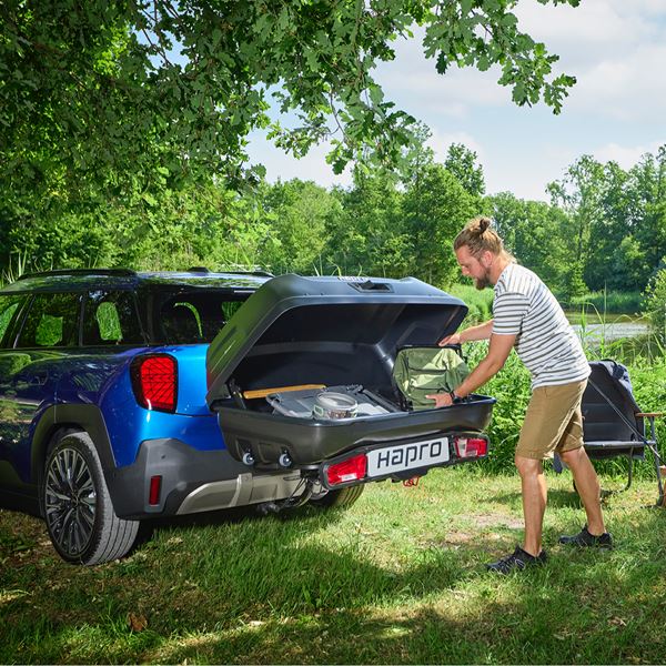 Hapro Boxer M Hexagon Black | Incl. Platform