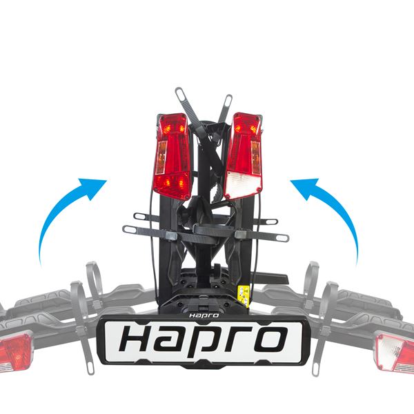Hapro Atlas Premium X-Fold 2 | Fietsendrager 2 Fietsen 13 polig