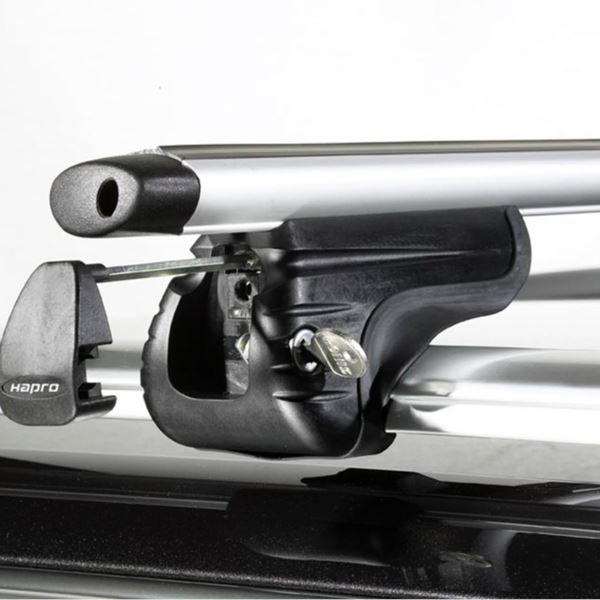 Hapro Cronos 125 Aluminium | Geschikt voor auto's met open en gesloten dakrails