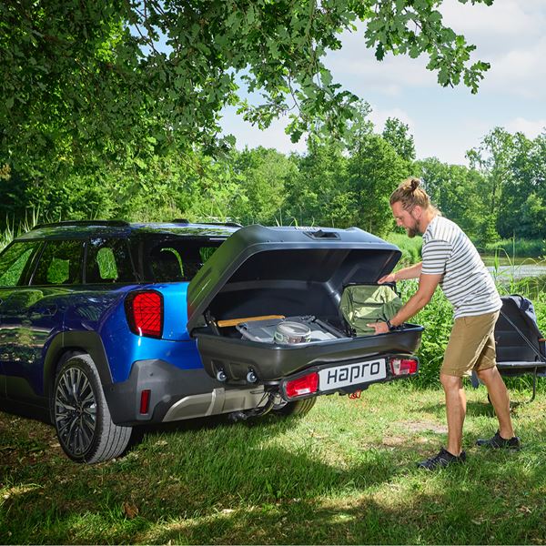 Hapro Boxer L Hexagon Black    | Incl. Platform